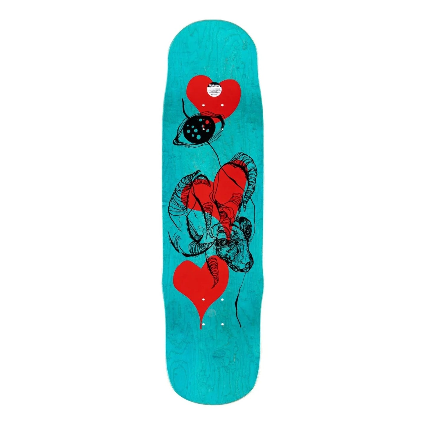 DANIEL VARGAS TUSK ON EFFIGY TEAL DECK 8.85 X 32.00