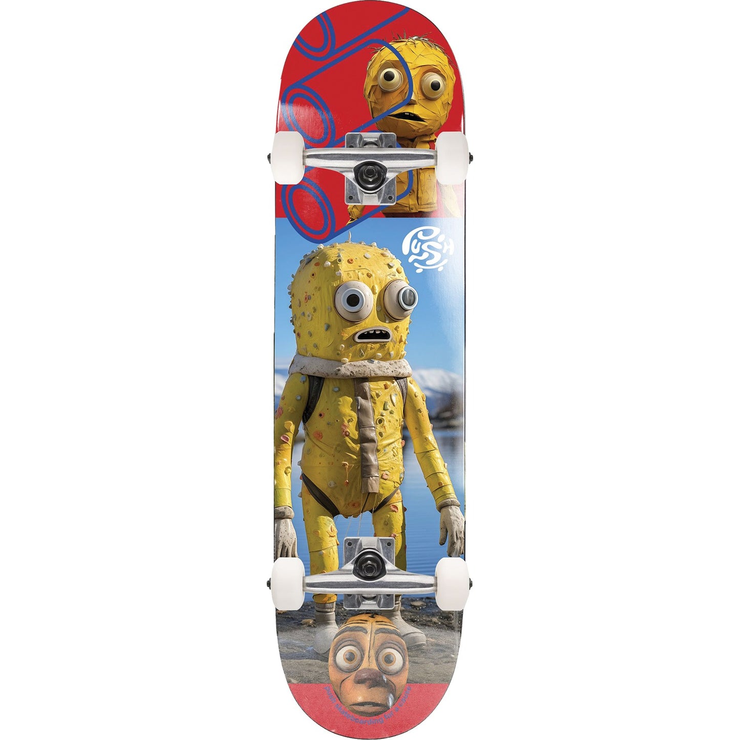 Yellow Man Complete - 8.0 8 / Red