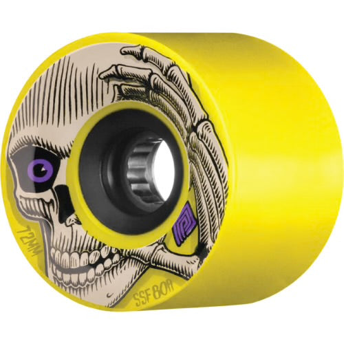 KEVIN REIMER YELLOW/BLACK CORE WHEEL  72MM 80A (Set of 4)